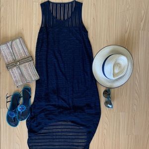 Armani Exchange’s blue summer dress